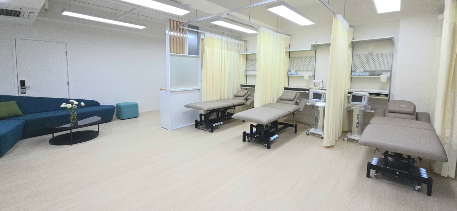 Sono Clinic 聲癒診療所獨立治療空間